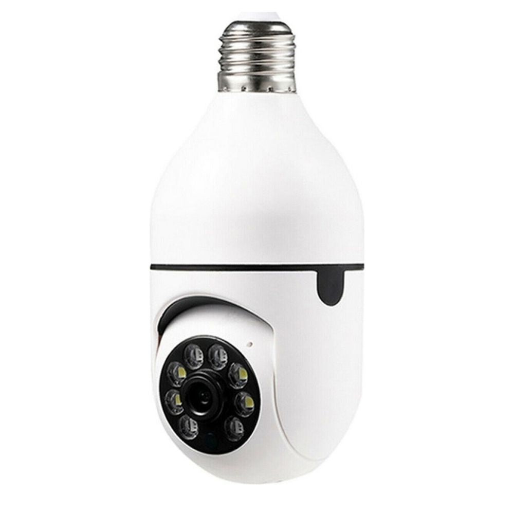 Camara Tipo Bombilla Inteligente de Vigilancia 1080p Wifi IP Smart