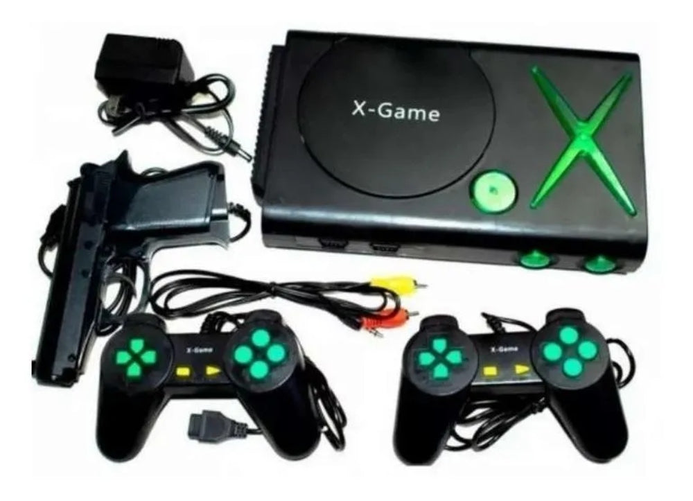 Consola De Juegos 2 Controles X Game Tipo Xbox Clasico