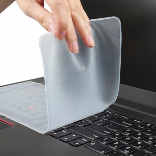 Funda protectora para computador con silicona de teclado