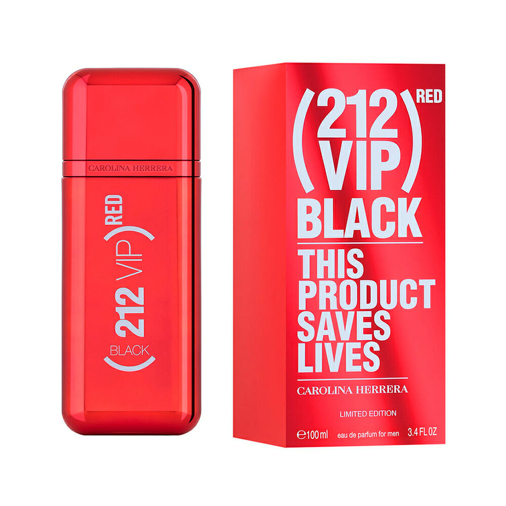 Perfume 212 Vip Black Red Para Hombre 100 ml