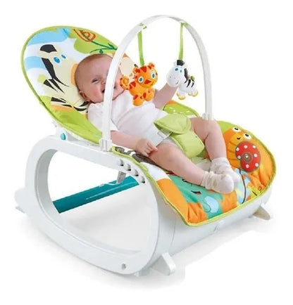 Silla Mecedora Sin Bandeja Vibradora Musical Antirreflujo Para Bebe Selva