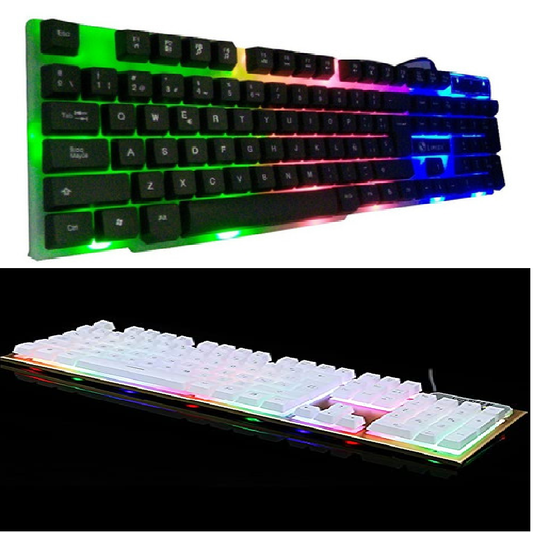 Teclado Gamer Retroiluminado, Luz Led, Puerto Usb, Tx30